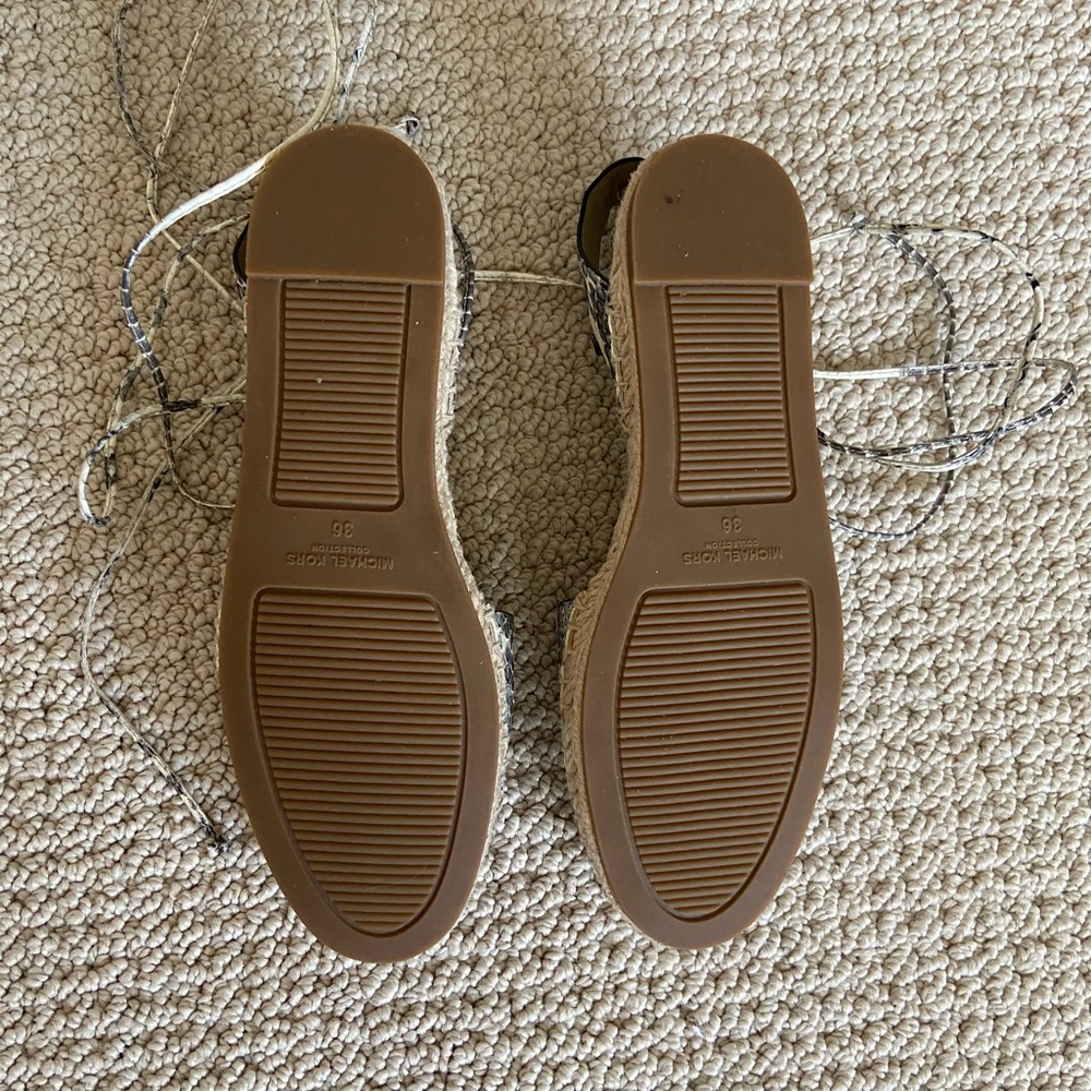 Michael Kors Snakeskin Sandals - Picture 5 of 5
